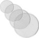 Garcia de Pou 148.67 Aluminium Pizza Ring, 45,7 cm, Zilver