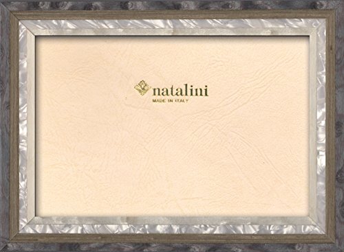 Natalini STUDIO GRIGIO 20 x 25 fotolijst met ondersteuning voor tafel, Tulipwood, grijs, 20 x 25 x 1,5