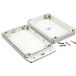 Hammond Electronics 1555CF22GY Boîtier universel 120 x 66 x 42 ABS Gris clair 1 pièce(s)