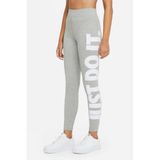 Nike legging grijs melange/wit