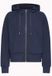 Fransa Dames Hoodie Priya 1 Marineblazer Katoen Met capuchon Lange mouw XS