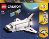 LEGO Creator 3in1 Space Shuttle Spaceship Set - 31134