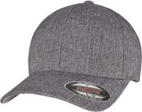 Urban Classics HEATHERLIGHT Flexfit pet - L/XL - Grijs