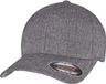 Urban Classics HEATHERLIGHT Flexfit pet - L/XL - Grijs