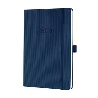 Sigel Conceptum A5 Weekagenda 2024 - Donkerblauw - Hardcover