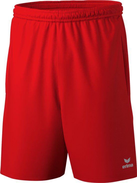 Erima Team Short Heren - Rood - Maat 3XL