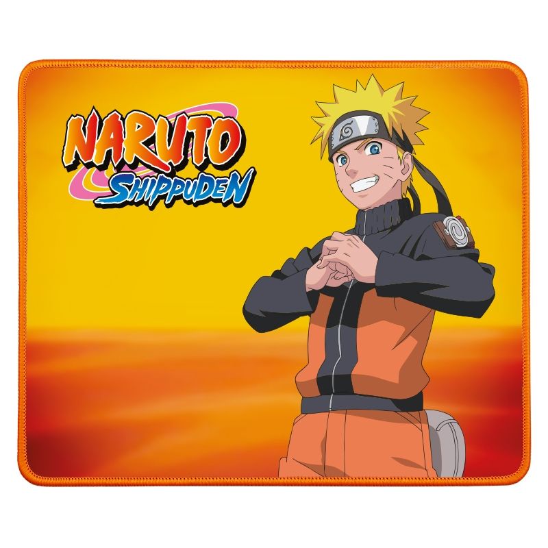 Konix Naruto KX MOUSEPAD ORANGE Game-muismat Oranje, Geel