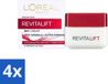 L'Oréal Revitalift 40+ Crème de jour - Hydratante Anti-rides - 50 ml - 4 Pièces