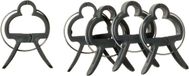 Nature Plantenclip - Klim-En Geleide Artikel - 0.5x3x4.3 cm Groen 10 stuks Ø24