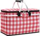 Sac isotherme pliable et panier de pique-nique 22 litres avec fonction de refroidissement