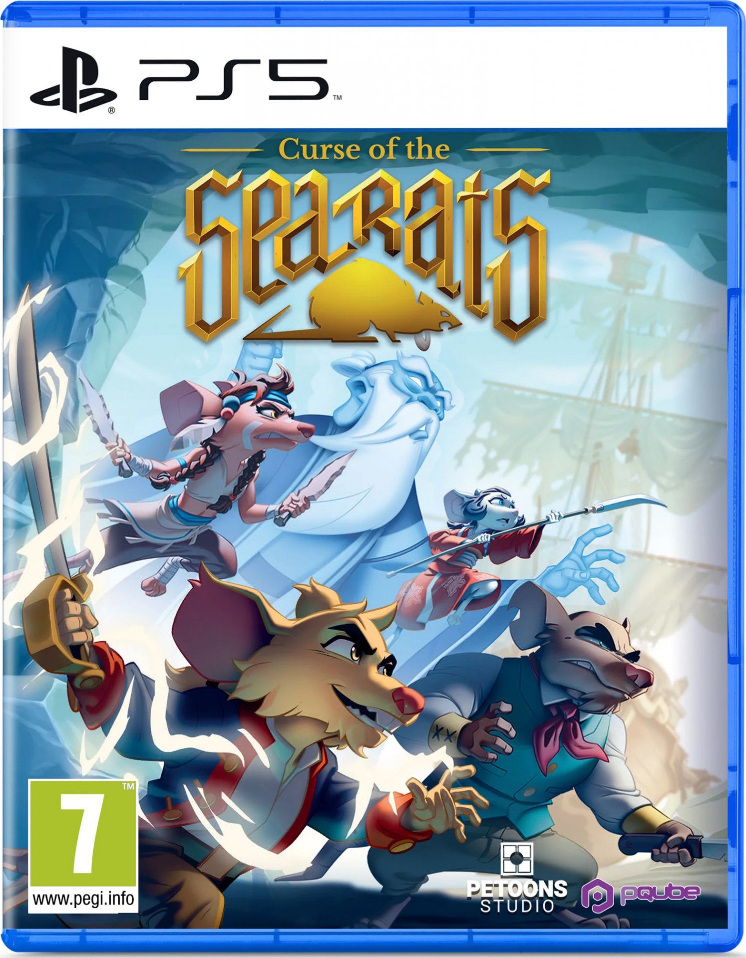 PQube Curse of the Sea Rats - PlayStation 5