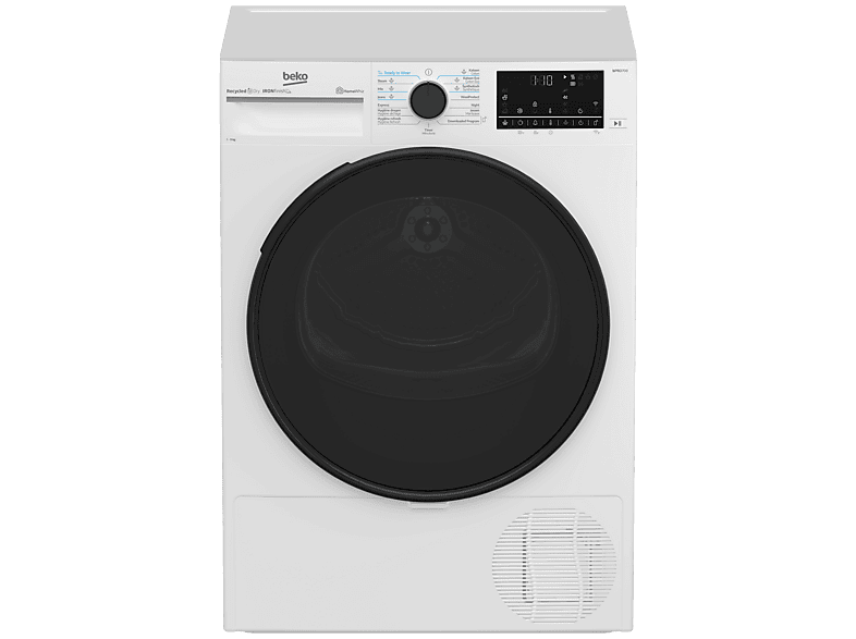 Beko B5t49924wmm - Ironfinish Warmtepompdroger 9 Kg 60 Db Energielabel A