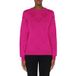 Moschino Pull en laine avec ours en peluche sur tout le motif Violet Taille : L