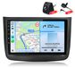 Mercedes-Benz autoradio met camera en microfoon, geschikt voor Vito Viano W639 (2003-2015), met CarPlay, Android Auto, WiFi, GPS-navigatie, RDS, DSP, DAB+, Bluetooth, 10-inch scherm