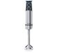 Arendo Mixeur plongeant 1500 W, avec moteur CC, réglable en continu, bouton turbo, pied mélangeur amovible en acier inoxydable, lames à 4 feuilles, lavable au lave-vaisselle, argent