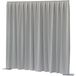 Wentex P&D Rideau occultant 260 g/m² (USA) gris clair - 11′ × 10′ ≈ 3,35 m × 3,05 m (L × H) - plissé