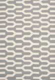 Safavieh Dhurrie Collectie Vloerkleed DHU630 Zilver & Ivoor 122 x 183 cm