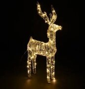 PerfectLED Verlicht Rendier LED Kerstverlichting warm wit 15 x 55 x 72 cm