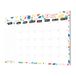 Pedrita Parker A4 Maandplanner Tijdloze Maandplanner met 52 Vellen Motief Heblate Bonito