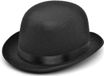 Bristol Novelty Ltd Bristol Novelty Black Felt Bowler Hat (Unisex Adults)