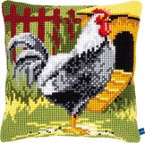 Vervaco Kruissteekkussen kit Zwarte Haan PN-0150663