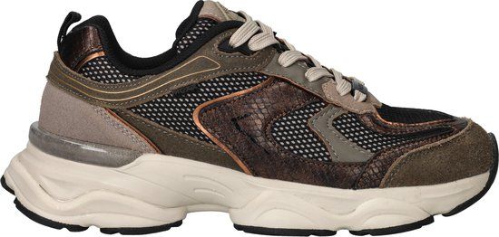 Mexx Norah Komo Sneakers Dames Groen Maat 40