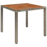 VidaXL Tuintafel 90x90x75 cm