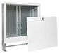 Armoire de distribution encastrée - Chauffage par le sol - 2 à 12 circuits - 795 x 575-665 mm - Acier galvanisé