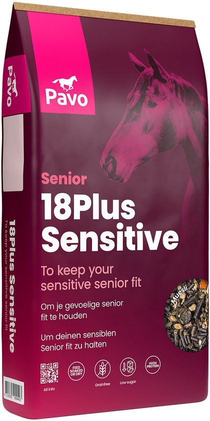 Pavo 18Plus Sensitive - 15 kg