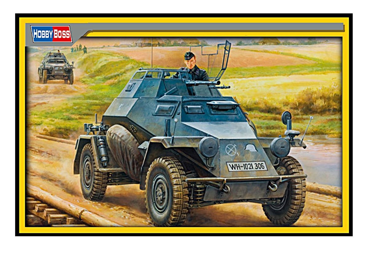 Hobbyboss German Leichter PanzerSpahwagen 2cm Mid Version