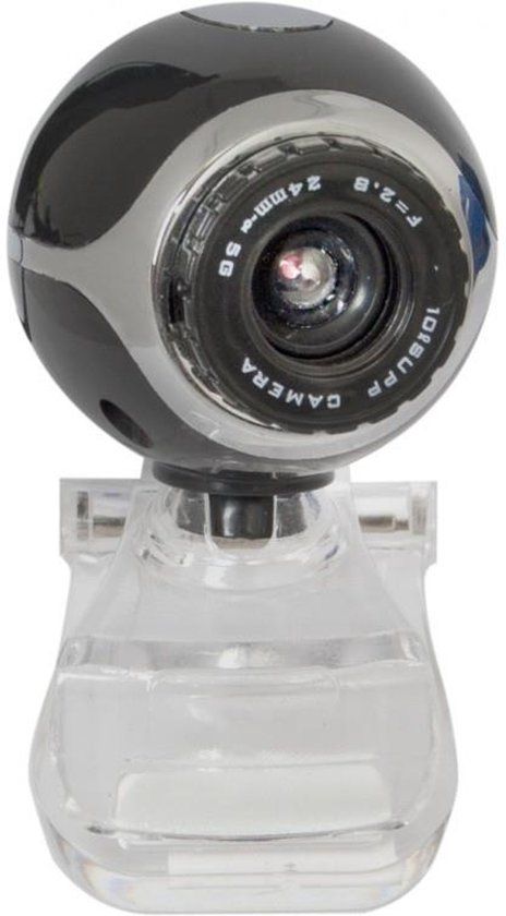 Defender C-090 Serie - Webcam - 0.3 MP - USB - Czarno-szary