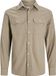 JACK&JONES JJEDARREN OVERSHIRT LS NOOS Heren Overhemd L Crockery