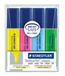 Staedtler Textsurfer 364 - Markeerstiften - 4 stuks - Assorti kleuren