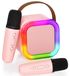 Karaokemachine Enfants - Mini portable - 2 microphones sans fil - Bluetooth 5.0