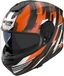 Nolan N80-8 Decurio 367, casque intégral, Noir Mat/Gris/Orange/Blanc, L