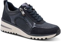 Marco Tozzi Femme Sneaker 2-23767-45 Bleu Similicuir Taille 41