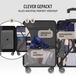 DEUBA TRAVEL Valise rigide, 67x45x27 cm, 65 Litres, Vert pastel