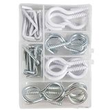 Cogex 85263 pitonnerie assortiment, grijs, 40-delige set