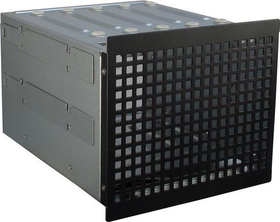 Inter-Tech 3U-30240 Rack Zwart | Server Behuizing | 14x 2.5" / 12x 3.5" / 6x 5.25"