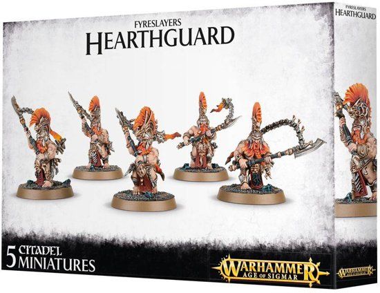 Games Workshop Age of Sigmar Duardin Fyreslayers: Auric/Hearthguard Berzerkers - 5011921067633