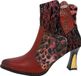Laura Vita Oanelo 09 Chaussures femme bottines rouge loisir