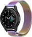 Strap-it Milanees Smartwatch bandje - Geschikt voor Samsung Galaxy Watch 4 Classic 46mm - Arc-en-ciel