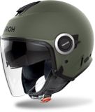 Airoh Helyos Color Military Groen Mat Jethelm - Maat M
