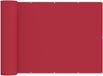 vidaXL Balkon Privacy Scherm 150 x 600 cm Stof met PU-coating Rood