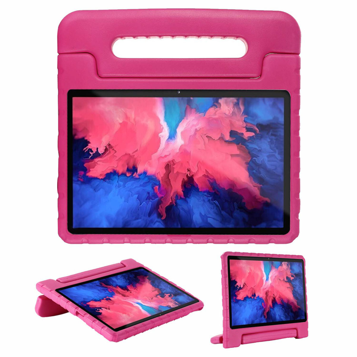 imoshion Kidsproof Backcover met handvat Lenovo Tab P11 Pro tablethoes - Roze