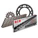 Kettingset DID Kettingset staal 520ZVM-X / 110 klinknagel slot voor BMW F ST, Aprilia Pegaso 650 cc Bj. 1994-2004