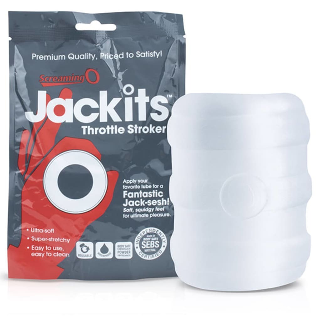 The Screaming O - Jackits Throttle Stroker Opaque