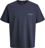 Jack & Jones T-shirt Jormontauk Aop Back Tee Ss Crew Nec 12292148 Odyssey Gray Mannen Maat - S