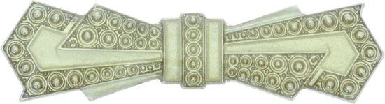 Retro epoxy broche - Goud - 1.5 cm - Vrouwen - Behave® Premium Classics