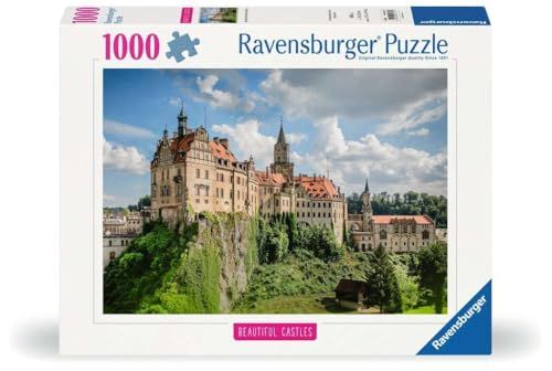 Ravensburger Puzzel 12001317, Mooie Kastelen: Het Kasteel van Sigmaringen, 1000 Stukjes
